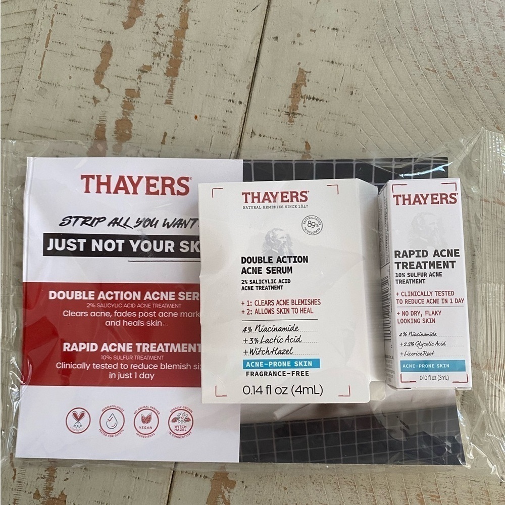NEW Thayers Skincare Samples
